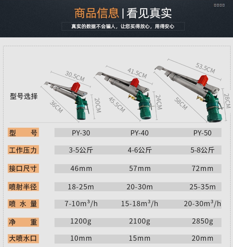 澆地噴槍農田農業(yè)灌溉搖臂噴槍澆水農用綠化噴灌噴淋草坪噴頭